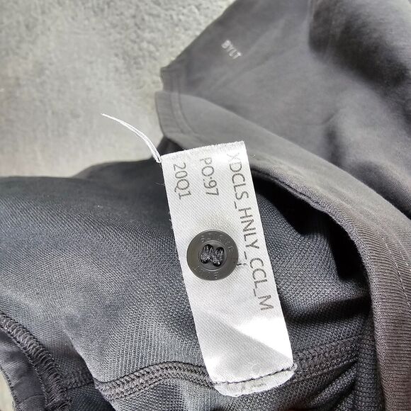 BYLT Men's Drop Cut Henley LS Long Sleeve Gray Shirt Gym Size M - Picture 4 of 11